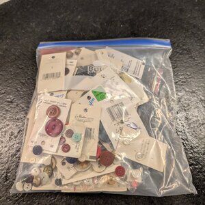 Lot of buttons NOS Cardboard Buttons Vintage and Modern Stock